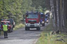 Pięć godzin walki z pożarem