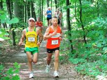 Bieg filmowy po wałeckich lasach