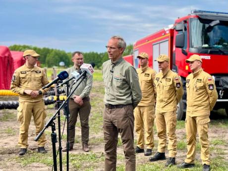 PUSZCZA 2025 – wspólne ćwiczenia leśników i strażaków
